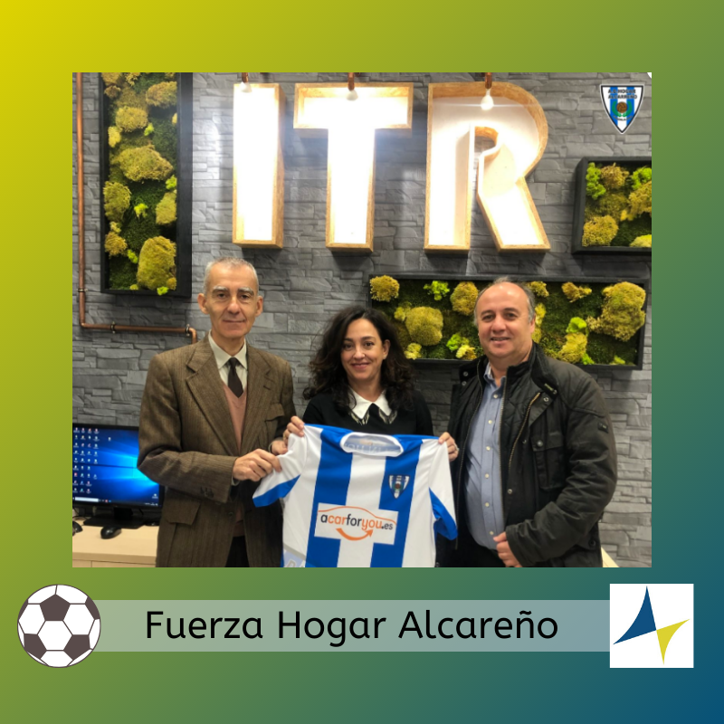 ¡Terminamos la semana con una noticia que nos llena de ilusión! 👥⚽Hemos firmado un compromiso de colaboración y patrocinio con el Hogar Alcarreño, para la temporada 2019/20⚽👥
¡Mucha Fuerza <a href="/Hogar_Alcarreno/">Peña Cultural y Deportiva Hogar Alcarreño</a>! Estamos con ustedes👍 
 #Guadalajara #Equipo #Patrocinio