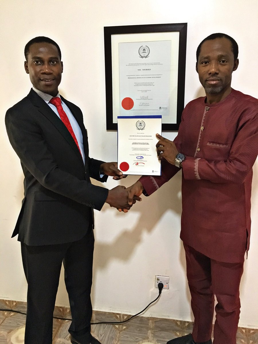 ISMLagos1's tweet image. Our Certificate in International Financial Reporting Standards training was indeed very interesting with this awesome team.
visit ism.edu.ng 📞 08090890909.
#financialreporting #ISMLagos #taxconsulting #accounting #finance #business #accountant #manager #audit #TGIF