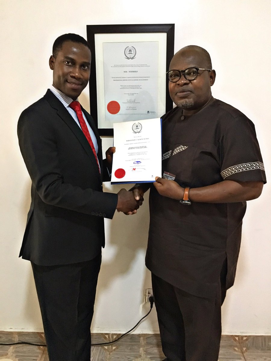 ISMLagos1's tweet image. Our Certificate in International Financial Reporting Standards training was indeed very interesting with this awesome team.
visit ism.edu.ng 📞 08090890909.
#financialreporting #ISMLagos #taxconsulting #accounting #finance #business #accountant #manager #audit #TGIF