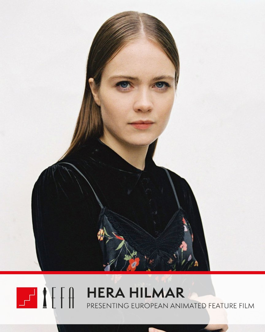 We're happy to announce @herahilmar as presenter of the award European Animated Feature Film at the 32nd European Film Awards, 7 December 2019 in Berlin! #efa2019 #HeraHilmar ph: Mafalda Silva
