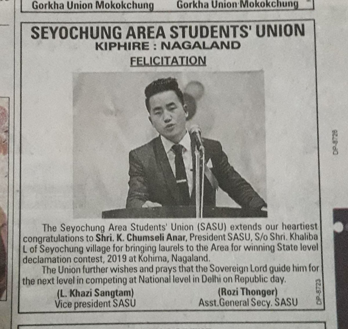 chumseli's tweet photo. Thank you SASU for acknowledgement. https://t.co/ppuXu65JP8