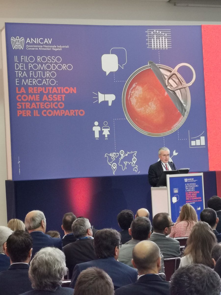 ElenaSalzano's tweet image. Al via l'Assemblea dell'@ANICAV_ con il #filorossodelpomodoro su tema della #reputation come asset strategico per il comparto. 
Certezza dei contratti, certificazioni e controlli, le parole chiave del Presidente Ferraioli. 
...
#teamatwork #contenitorididee