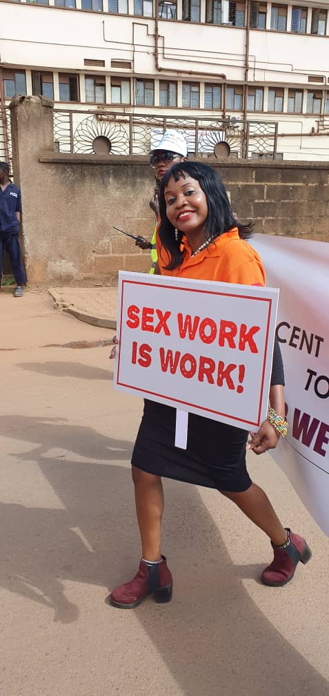GCWR_Uganda's tweet photo. #16DaysofActivism GCWR joined the women's march to End Violence against women (including sex workers) and girls...
Organized by ICWEA and @awacuganda with support from @UN_Women
#GenerationEquality
#SpotlightEndViolence
#KickforEquality https://t.co/CWt32VjHS9
