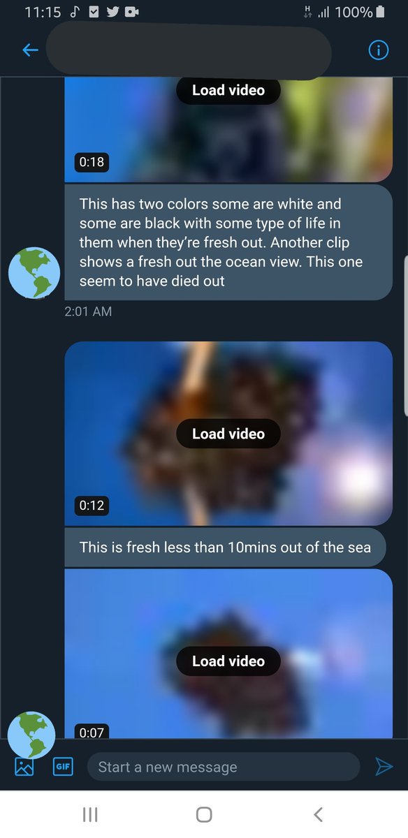 Okayyyyyy... A sailor just sent in a weird unnamed creature in pictures and videos... Don't know if I'm going to post this so not to steer up things, I asked him tho, waiting on his response