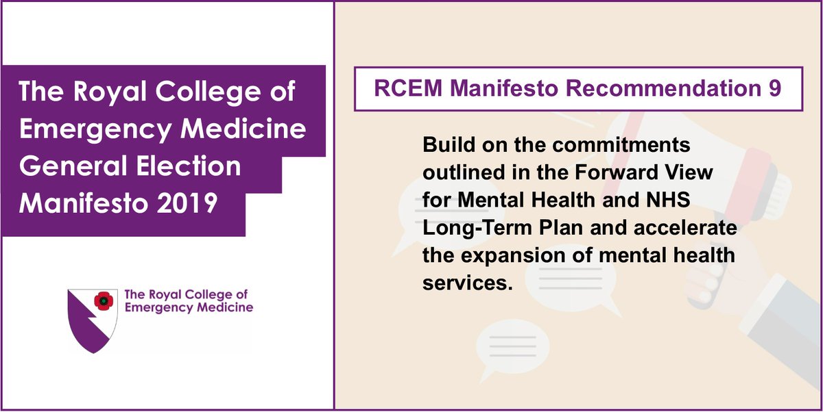 RCollEM's tweet photo. Good morning! #GE19 only three days away! Check out #RCEMmanifesto recommendation 9 below. Read our full manifesto here: https://t.co/Ojpjfc0sqn #SupportAandE https://t.co/Lx1LXZ9nGY