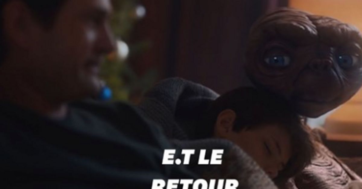 E.T et Elliot se retrouvent 37 ans plus tard dans une pub huffp.st/wlgEfrW