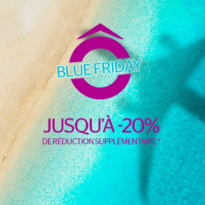 Ovoyages's tweet photo. Nous vous proposons de passer un vendredi bleu, aux couleurs des mers qui bordent nos superbes destinations et hôtels.
Pour en profiter, appliquez le code attribué à chaque produit ! BLUEFRIDAY10 | BLUEFRIDAY15 | BLUEFRIDAY20
➡️ https://t.co/jQSLOxxQKX #BlackFriday2019 https://t.co/VHmgn9xdiY