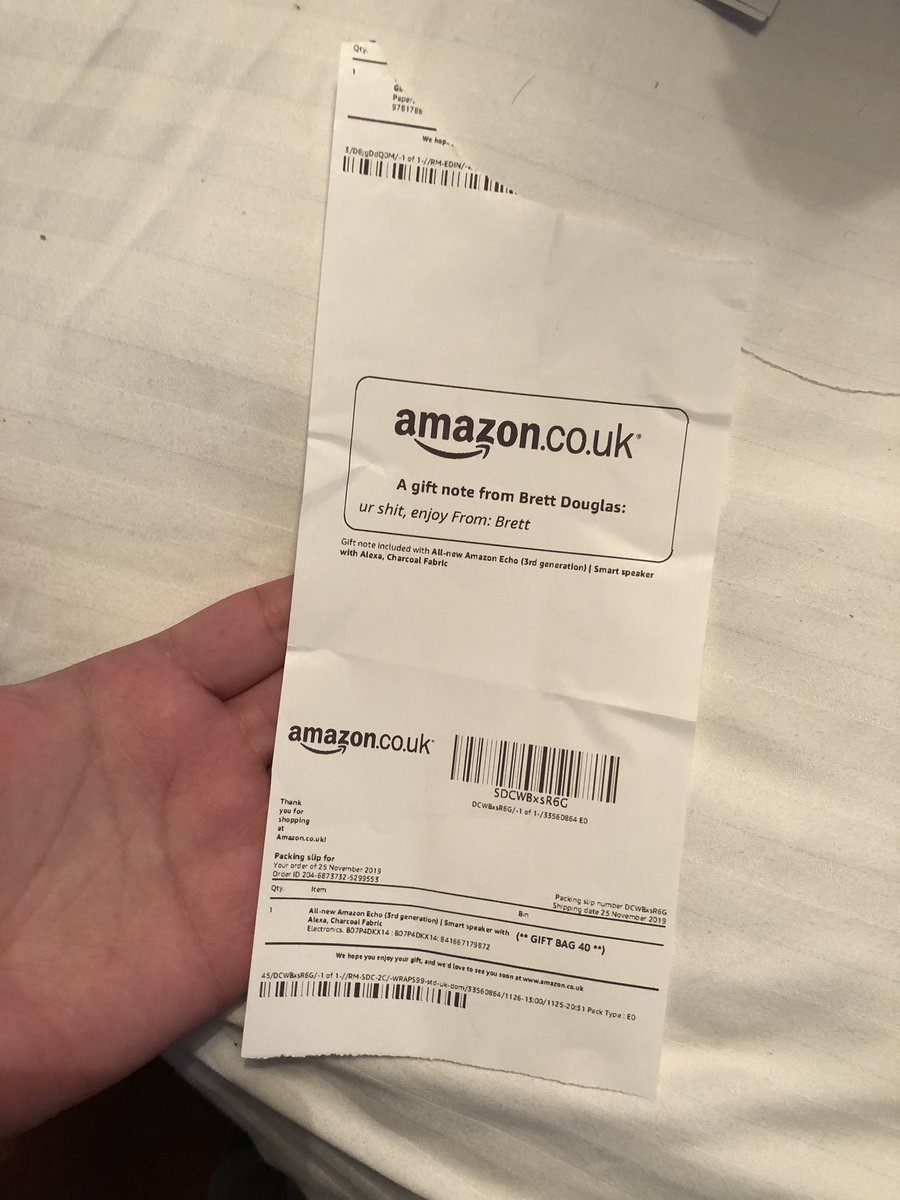 DLSCOVERR's tweet image. Wtf @CMGBrett just sent me a random present, 😘