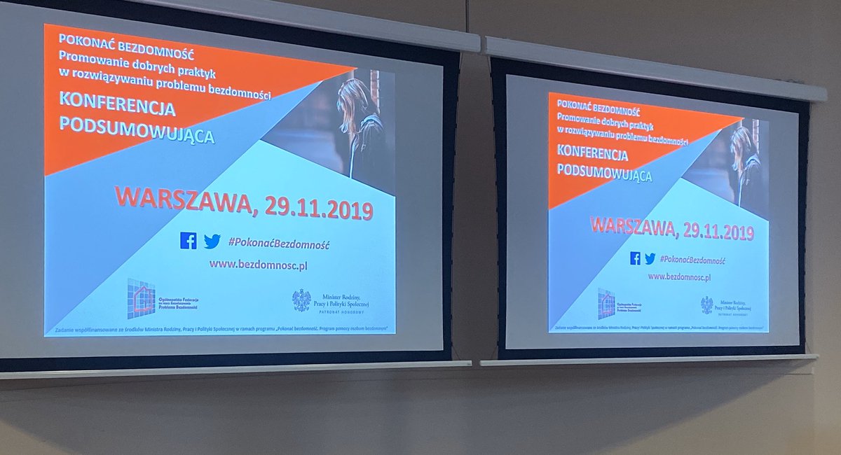 NataliaJungrav's tweet photo. Dziś konferencja podsumowująca #PokonaćBezdomność @Bezdomnosc_PL sala pęka w szwach, brawo @wilczekjakub ! @MRPiPS_GOV_PL #Warszawa #NGO #bezdomność #streetworking https://t.co/jlFG04zZWr