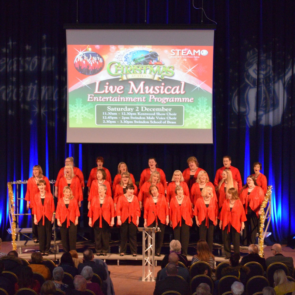 One more sleep! Experience our amazing #ChristmasatSTEAM event this weekend. Featuring live music and over 50 artisan market stalls, all set amidst our museum displays. 🎄🚂

Admission: Adult £3 | Senior £2 | Student £2 | Child £1

Info &amp; Online Tickets: bit.ly/2Vv0Gj8