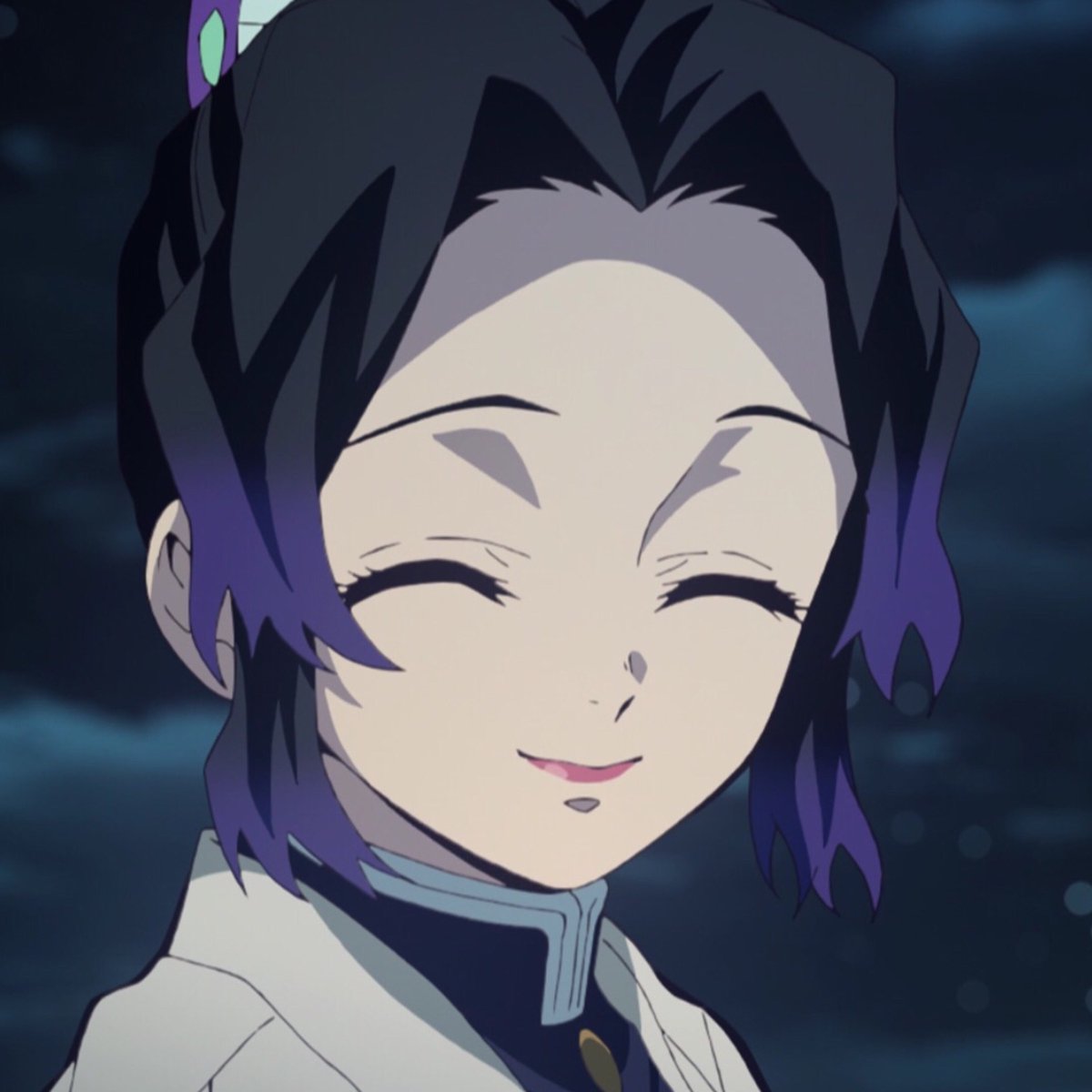 "How observant!"

Yes she indeed heard him despite keeping her cheery tone on she is trying to smile.