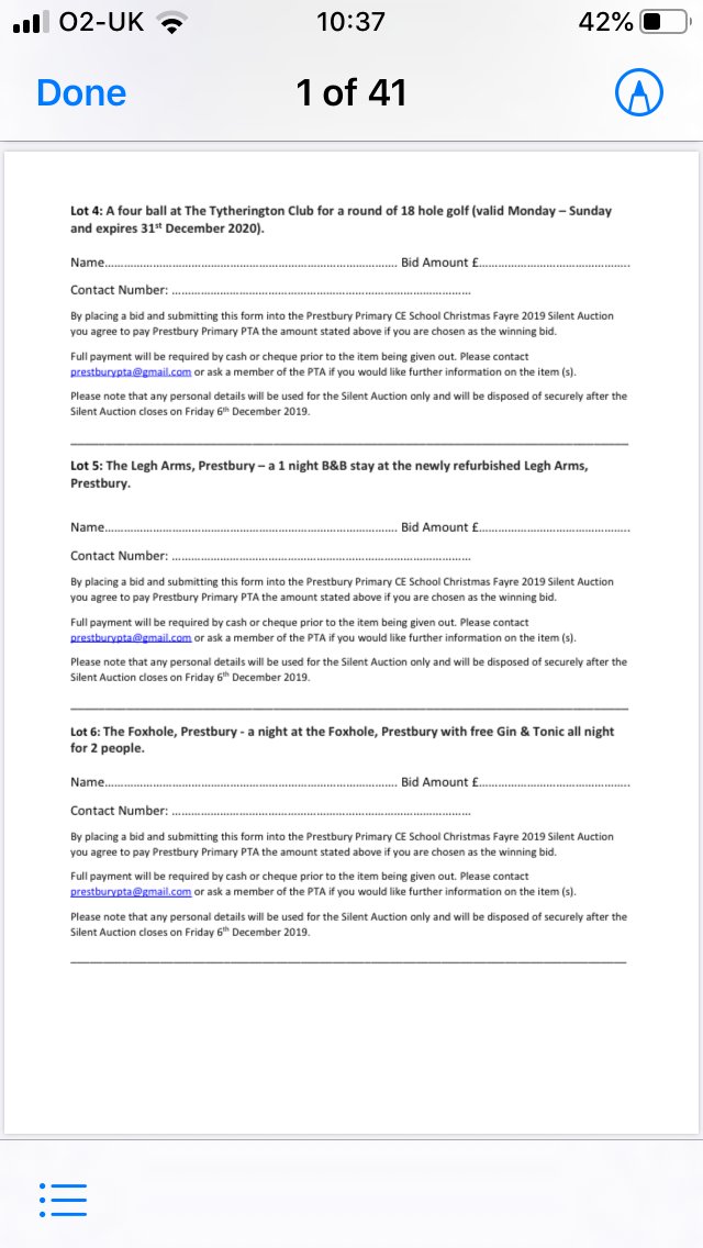 Our silent auction prizes are now open to bids! We have some fabulous prizes so please share this with family and friends!