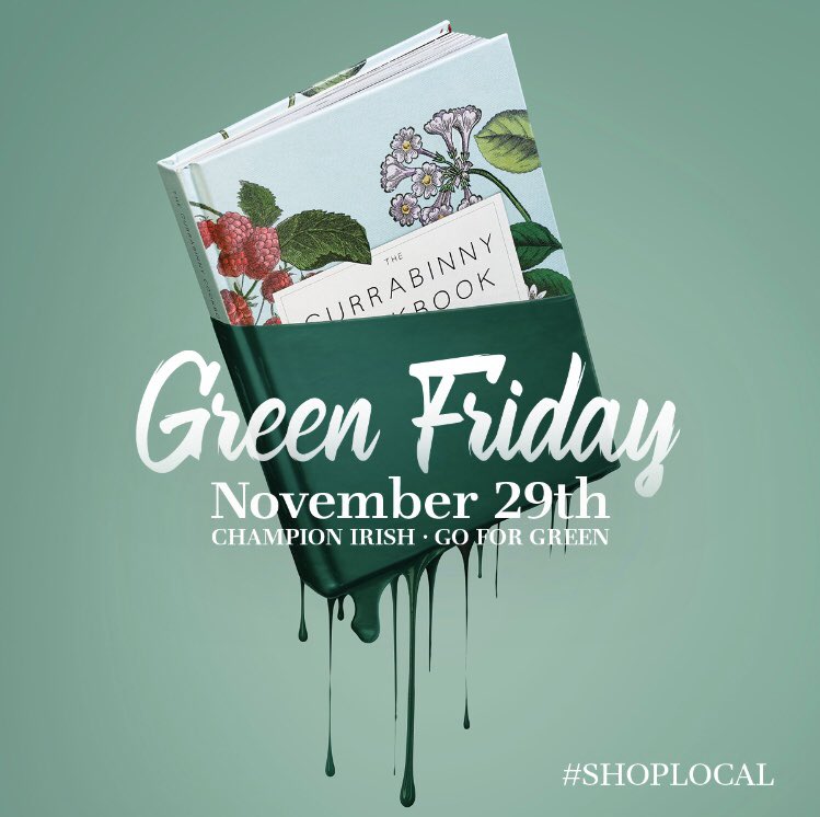 MJFloodDigital's tweet photo. #GreenFriday support local business this Friday by shopping local #ChampionIrish #GoForGreen https://t.co/FN0fh4nhka