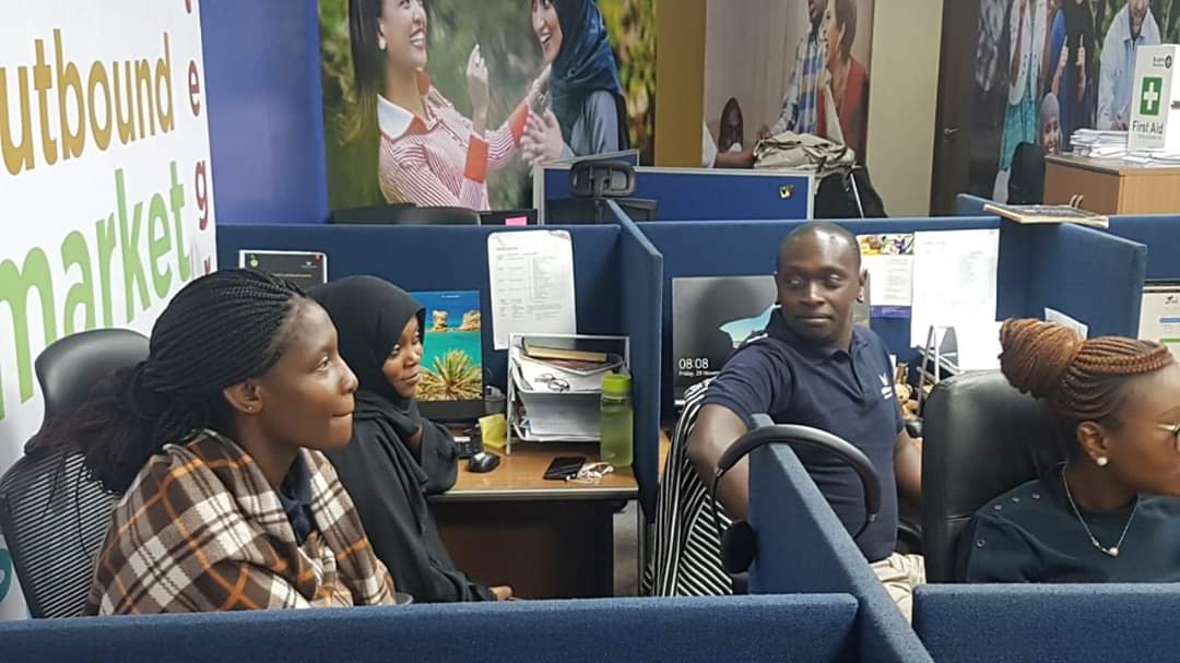 GulfAfricanBank's tweet photo. Our Contact center team had their breakfast with Swift team earlier this morning, evidence that collaborative teams always win. #PotluckFriday https://t.co/stzANXscrr