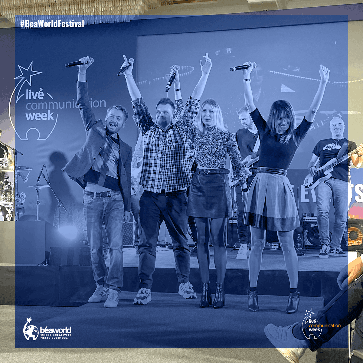 BeaWorldFest's tweet image. #BeaWorldFestival second day had a rockin' start with Rockin'1000 !!
#BestEventAwards #LiveCommunicationWeek #beaworld