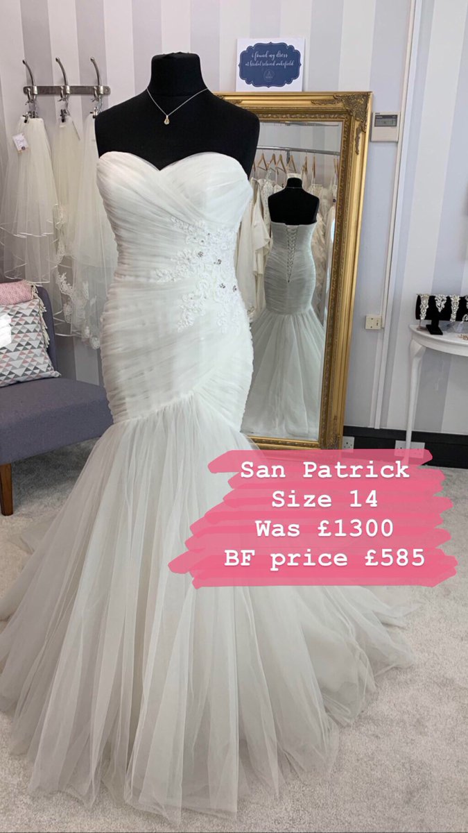 #BlackFriday sale continues today and tomorrow! No appointment needed today just pop in and grab a bargain 🎉

#BlackFriday2019 #bridalreloved #bridalsale #brideonabudget #hugediscount #leeds #wakefield #yorkshire