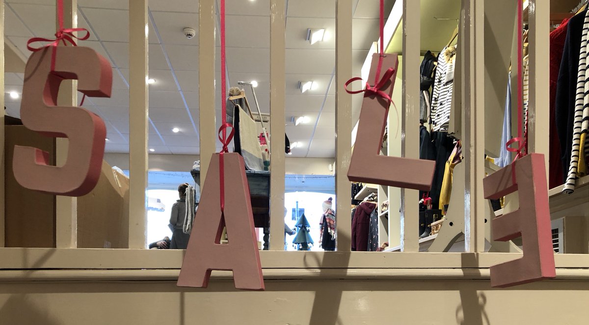 Our sale starts tomorrow with lots of amazing prices! #sale