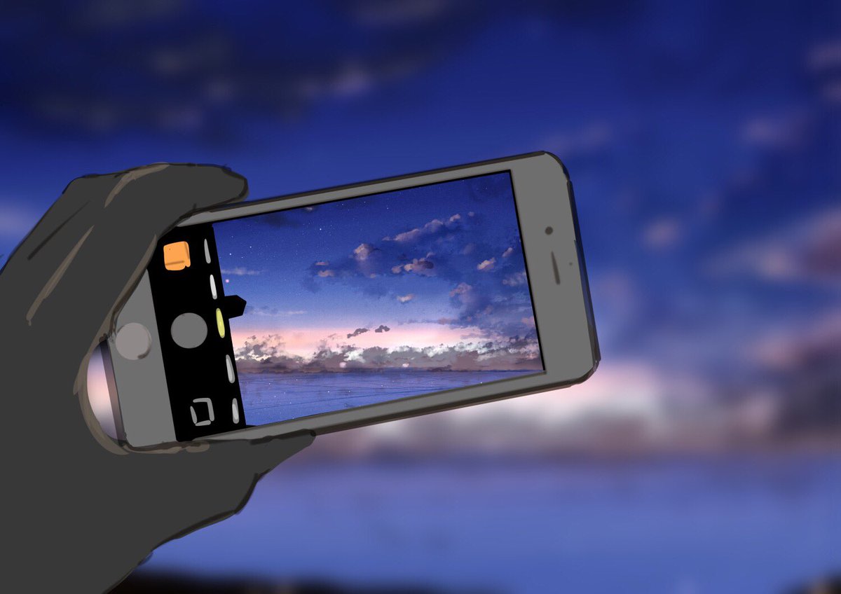 phone cellphone cloud sky smartphone no humans blurry  illustration images