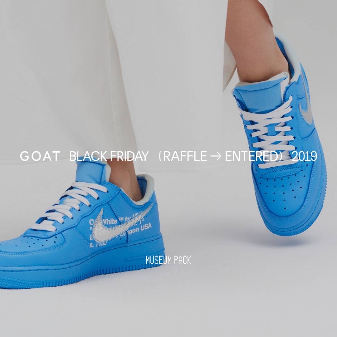 xixilopez40's tweet photo. Enter the #GOATBlackFriday raffle for a chance to win sneakers, credit and other exclusive prizes. https://t.co/bUjJQXrzpb https://t.co/AVrxj2gCU8