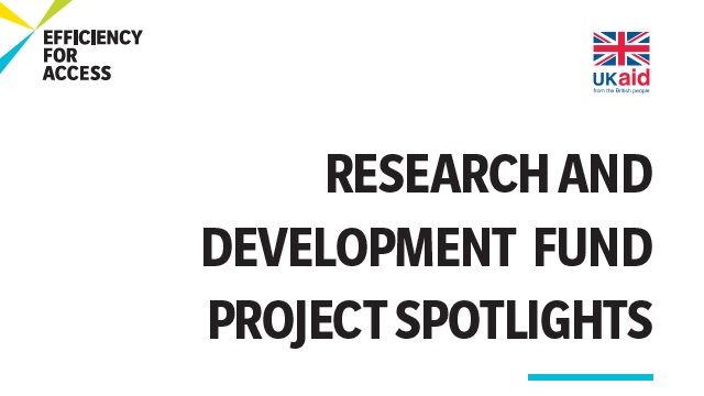 EforA_Coalition's tweet photo. Discover the projects supported by the #EforA Research & Development Fund in the Project Spotlights Report https://t.co/5GyRFolqMJ including @BBOXX_HQ @solarisoffgrid @Azuri_Tech #Agsol #BasilEnergetics #Innovex @mkopasolar @Sure_Chill @DgridenergyC. #EforA_RD #EnergyAccess https://t.co/RFnQXAD4mZ