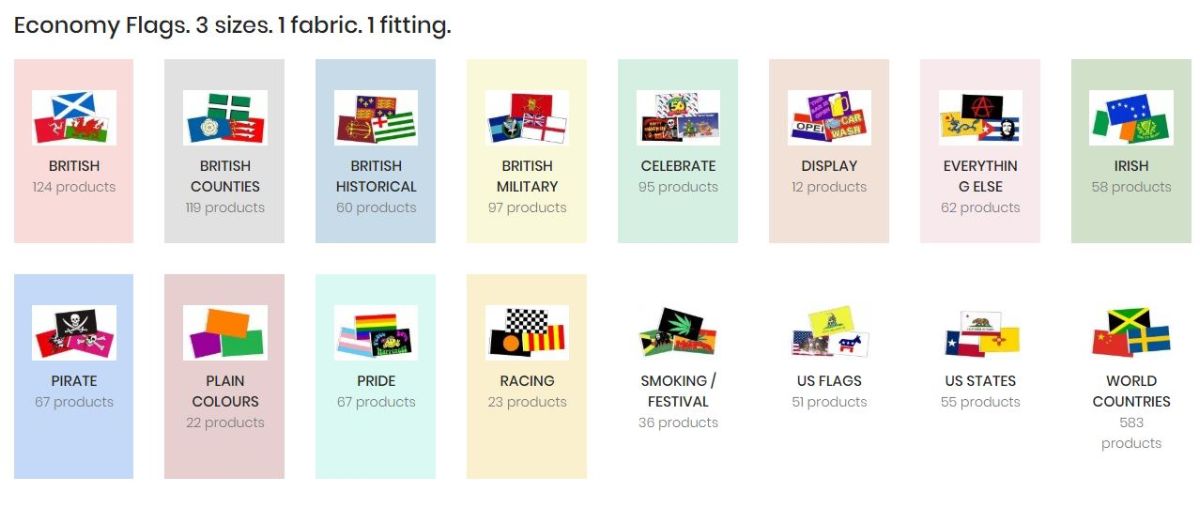 mrflag's tweet photo. Get 30% off our super low-cost Economy flags with code BLACK30e at checkout. 3 fantastic sizes. 1000's of fun designs. Just click https://t.co/2jTfwAL4aX

#blackfriday #sale #coupon #discount #flag #sale #cheapflags | [Does not apply to products already on sale] https://t.co/uyEPD6eES4