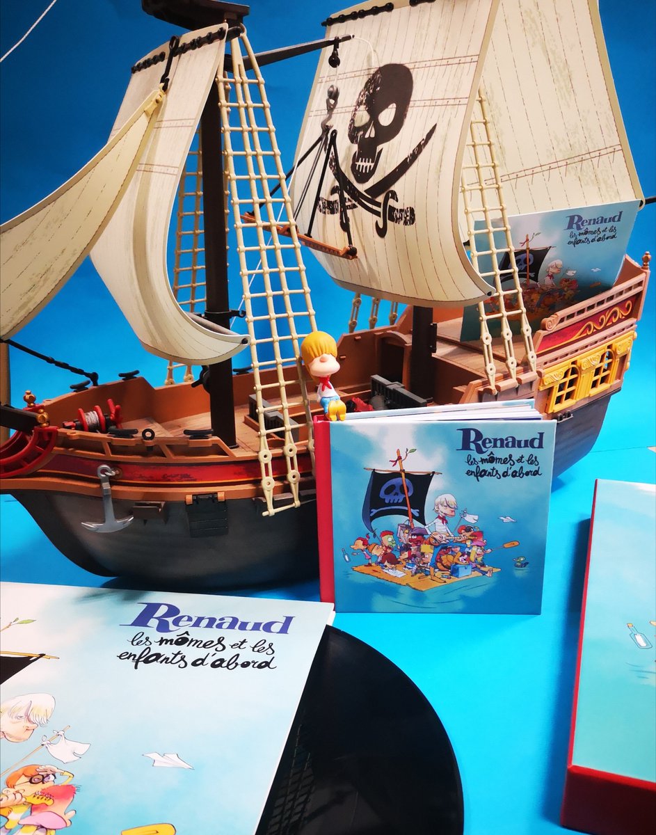 MUSIQUE 🎧 | 🌊 Ohé Moussaillons ! ⚓ Regardez ce qui est arrivé chez nous ! 😍 L'album "Les mômes et les enfants d'abord" de <a href="/renaudofficiel/">renaud</a> est maintenant disponible à la Fnac 😏👉 fcld.ly/ic0rrm8