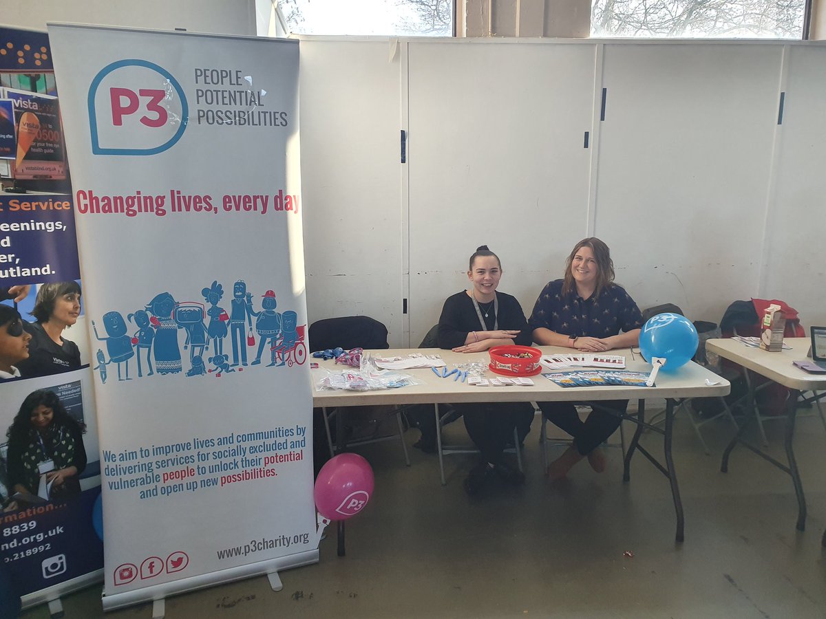 Were at the 'Take of yourself,  health and wellbeing event' come and say hello 😊 <a href="/LeicesterCIL/">LCIL</a> <a href="/P3Charity/">P3</a> #wearep3 <a href="/P3Leicester/">P3 Leicester FS</a>