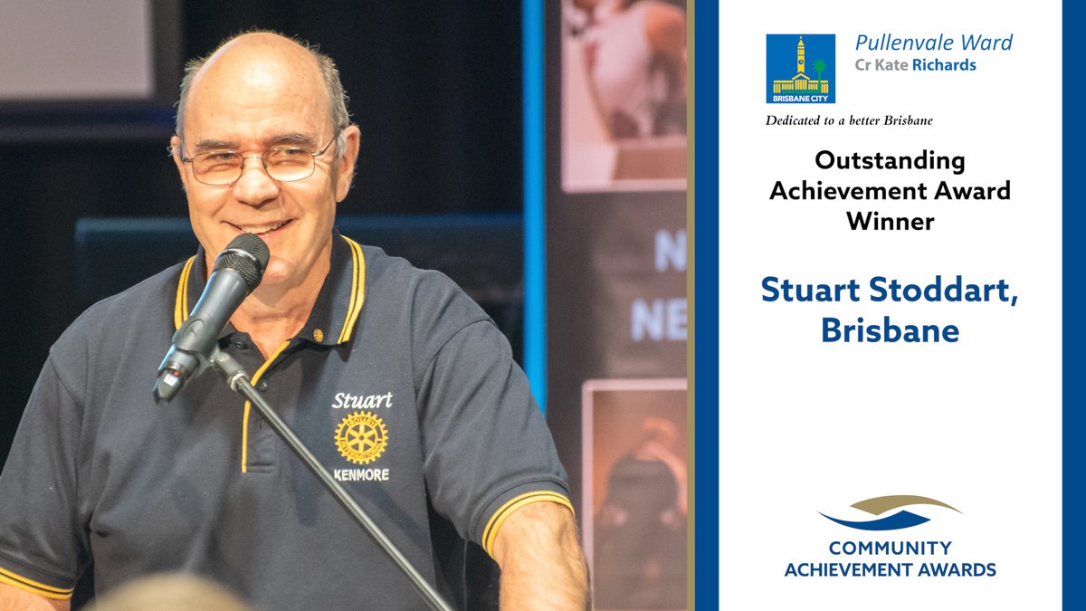 QLD_CAA's tweet photo. 🏆 Congratulations to Stuart Stoddart, the winner of the Pullenvale Ward Outstanding Achievement Award!

#QLDCAA https://t.co/wl7DgjwoAD