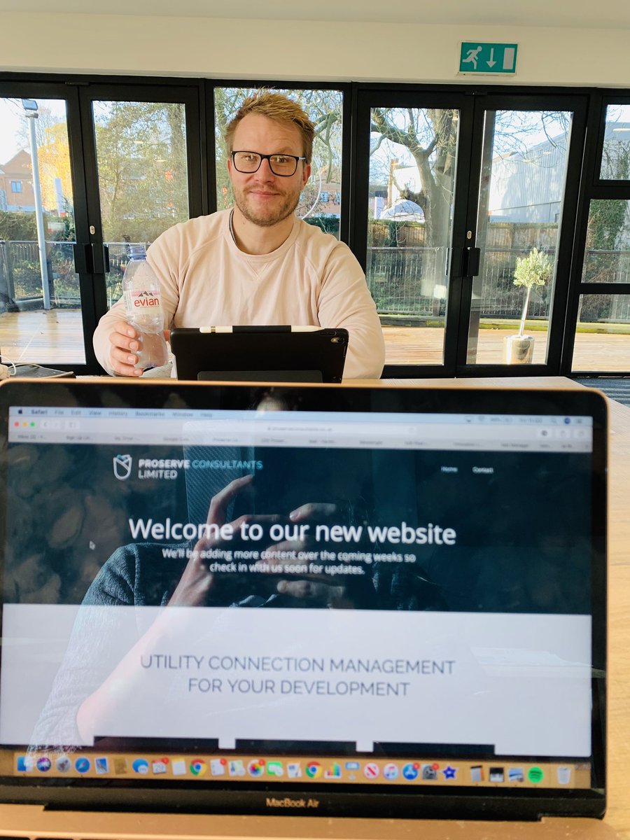 Great to have Matthew Rose, CEO of <a href="/PRSRV_CNSLTNTS/">Proserve Consultants</a> coworking with us today.