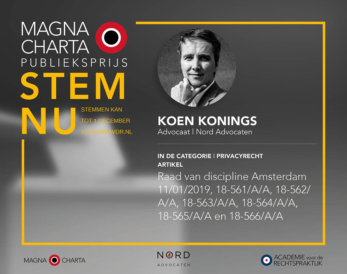 NORD_Legal's tweet image. Heeft u al op Koen Konings van @NORD_Legal gestemd? Stem op zijn noot vóór 1 december!

STEM HIER: mcpublieksprijs.nl/artikelen-blog…

Lees de #annotatie hier: nord.legal/advocaat-tucht…