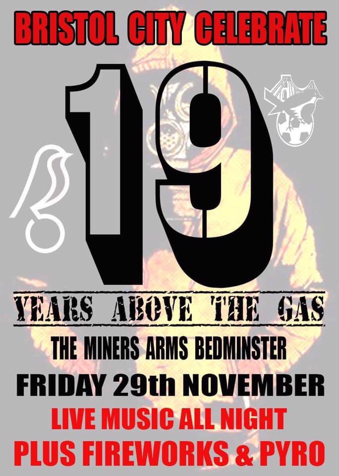 SeanTakle's tweet image. Bristol City fans party night at the miners arms later #BristolCity