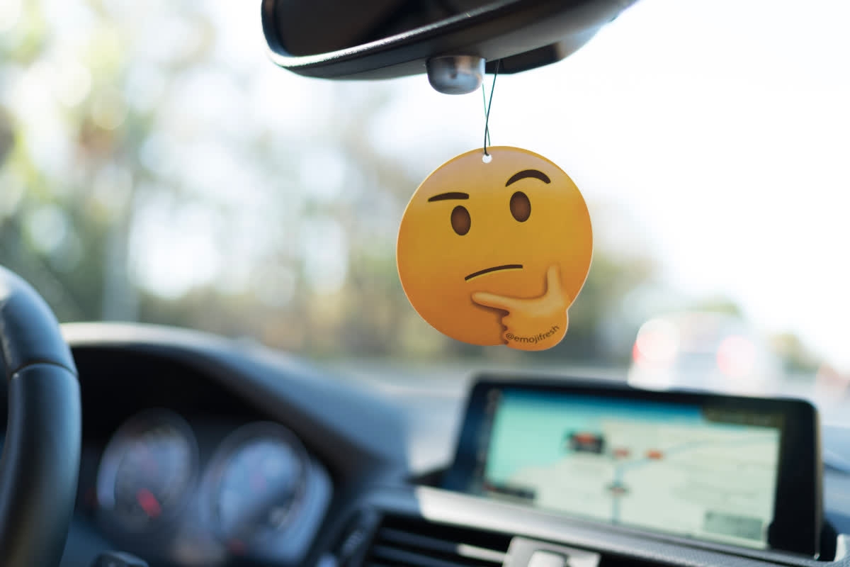 EmojiFresh's tweet photo. Hmmmm does this car smell fresh? It does if you got one of these in there bursting with new car scent.

Don't leave the smell of your car to chance leaving you thinking whether you can pick up your mates without being embarrassed.

https://t.co/4mYFpQlALb

#EmojiFresh #Emoji https://t.co/SOf6wYrQ5J