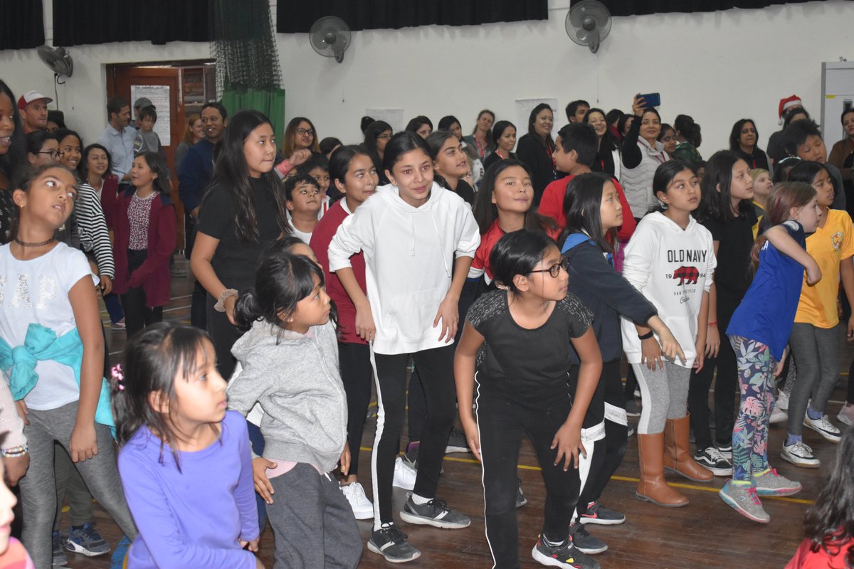 TBS_IPC's tweet photo. Christmas festive Zumba fun! What an amazing way to raise over 50000 Nrs for our Community Projects!🎄 @TBS_Community @TbsKathmandu https://t.co/Fbza1wqrpf
