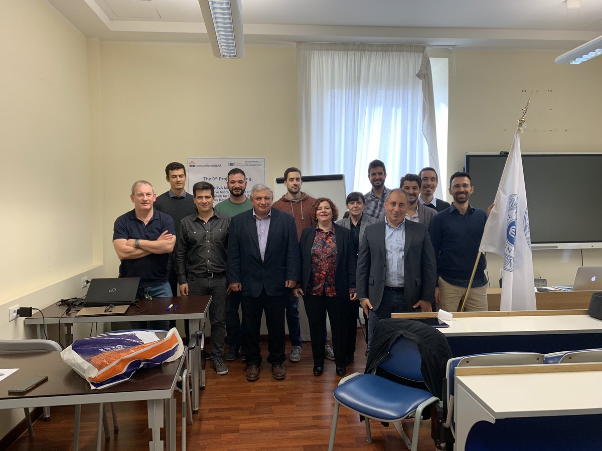 luisafcabeza's tweet photo. We just finished another @EU_H2020 Innova MicroSolar very successful meeting @uni_ecampus premises in Rome @InspiresUdL @GreiaUdl @UdL_info https://t.co/KbQJXot6W4