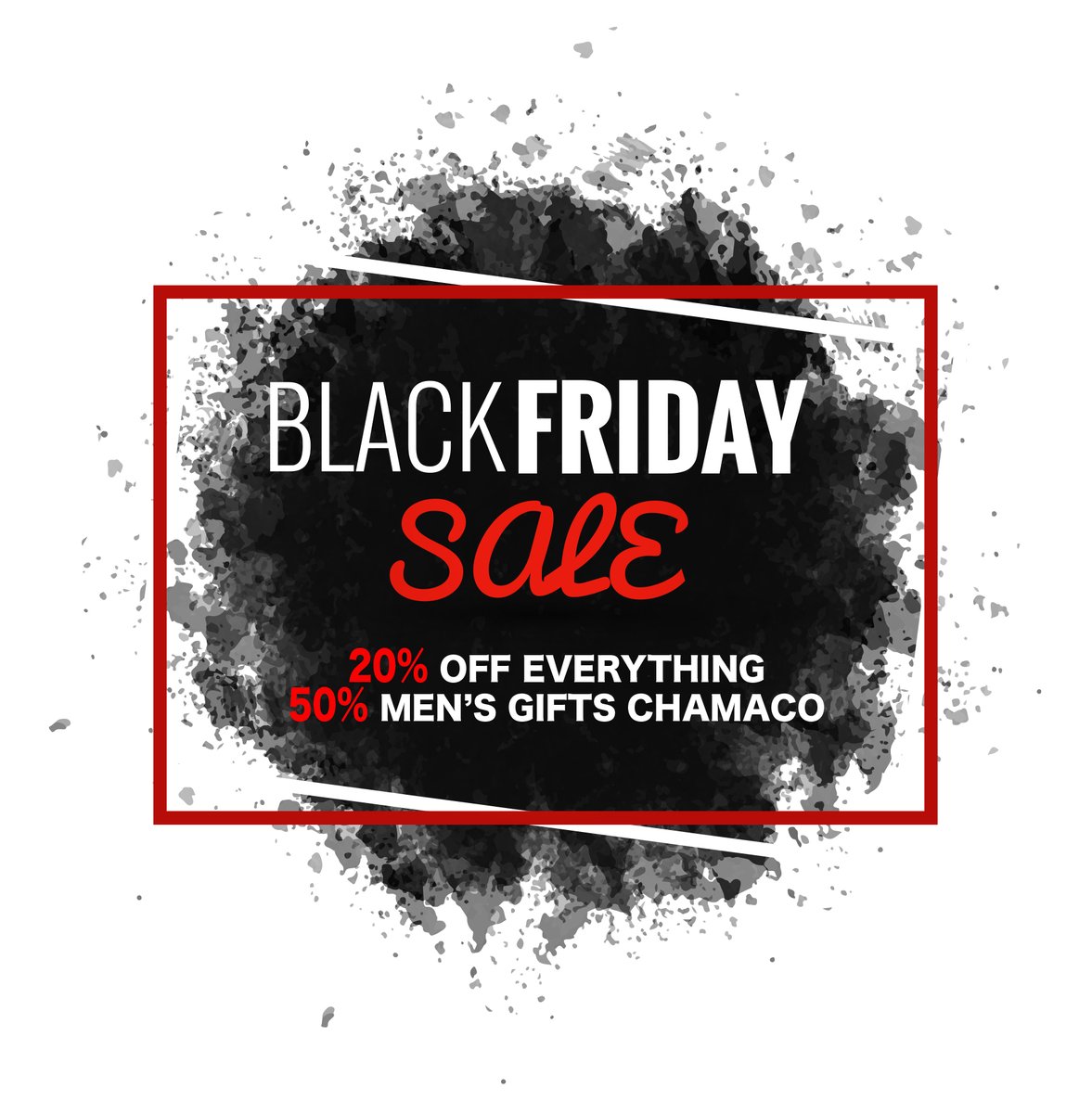 NeedThatGift's tweet image. 🖤 MASSIVE BLACK FRIDAY EVENT now on! 🖤 ✨
20% off everything &amp;amp; 50% off all Chamaco
men's gifts! ✨ &amp;gt;&amp;gt; Link in our bio! 😝 🎄🎁 FREE DELIVERY on orders over £40 🚛... Offers end Monday 2nd December...⏰ #blackfriday #deals #Christmas #sale #deals #stockingfillers #christmasgifts