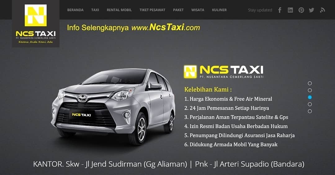 NcsTaxi's tweet photo. Pastikan Perjalanan Anda Hanya Bersama Kami Ncs Taxi. https://t.co/Jty2Xf3tji