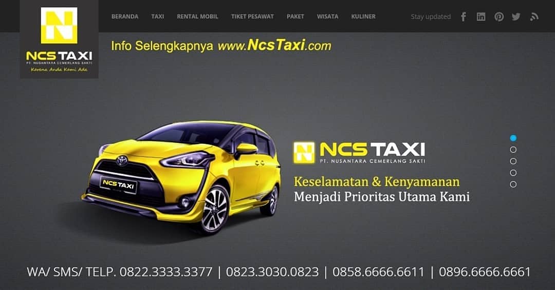 NcsTaxi's tweet photo. Pastikan Perjalanan Anda Hanya Bersama Kami Ncs Taxi. https://t.co/Jty2Xf3tji