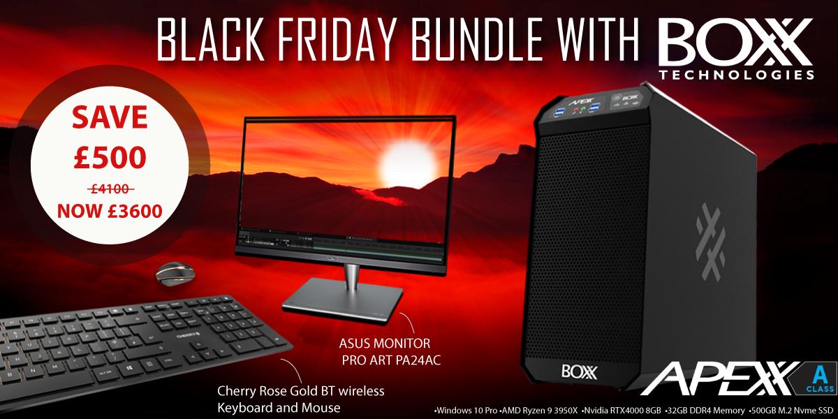 CenterpriseInt's tweet photo. Our wonderful UK Partner @BoxxTechUK is offering an astounding £500 off their APEXX A3. Included in this #BlackFriday deal is a stunning @ASUS monitor and slick rose-gold wireless keyboard from @org_cherry. The perfect bundle for #CAD, #Editing &amp; much much more! #BlackFriday2019 https://t.co/6IH4aflt92