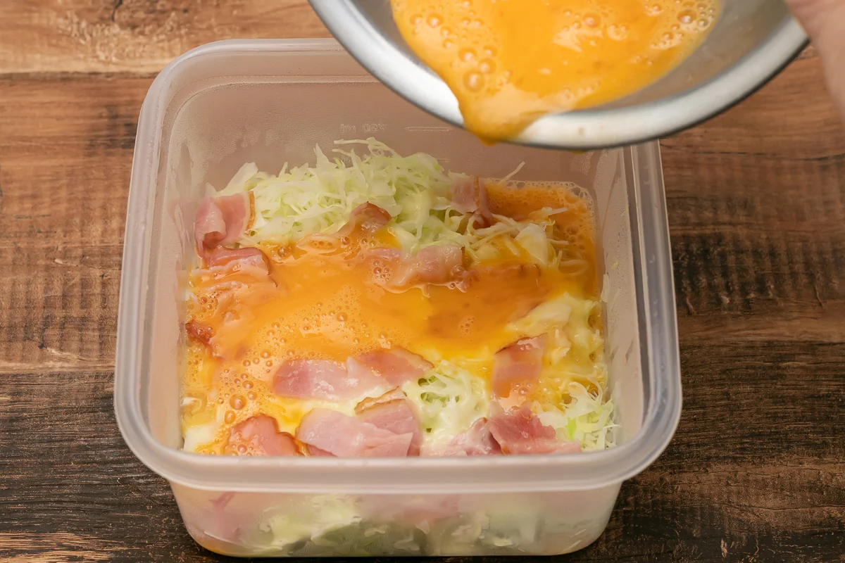 糖質が気になる方は是非！「千切りキャベツカルボ」のレシピ！