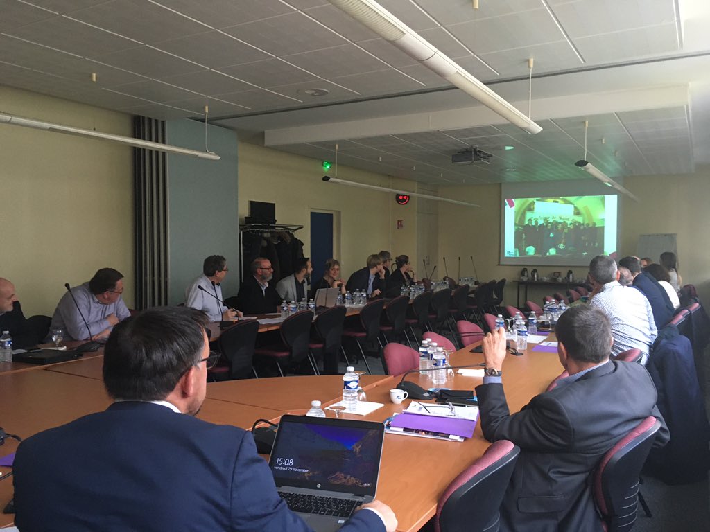 UnionMetalliers's tweet photo. Conseil d’Administration de l’Union à Lille en présence de Franck Perraud et des hôtes de la Fête de Saint-Eloi, Benoit Loison et Jean-Pierre Billiet. Un clin d’oeil a été fait à la dernière Saint-Eloi faite dans la région...en 1996 ! Merci pour l’accueil. https://t.co/7A3fNOxQl4