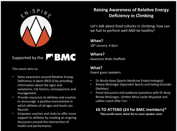 So pleased to be able to make this happen - everyone welcome and please share. <a href="/Team_BMC/">British Mountaineering Council</a> <a href="/Arcteryx/">Arc'teryx</a> <a href="/mcgregor_renee/">R McGregor RD</a> @nickyKfitness