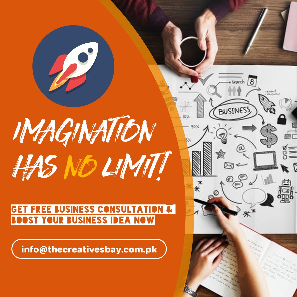 CreativesBay's tweet photo. Imagination has NO limit! Boost your idea with pro-business consultation (Free), https://t.co/xR4UZCgwo6 https://t.co/a88fE1Ag0l