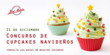 ¡Lanzamos nuevo #concurso navideño! 
Consulta las bases (bit.ly/bases_cupcakes) y anímate a participar 👏👏👏