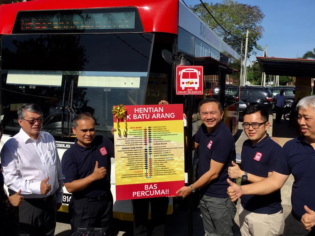 ngszehan's tweet image. Satu lagi laluan Bas Smart Selangor dilancarkan pagi tadi iaitu MPS3 (Batu Arang ke Stesen Komuter KTM) di kawasan @MPSelayang

#bassmartselangor