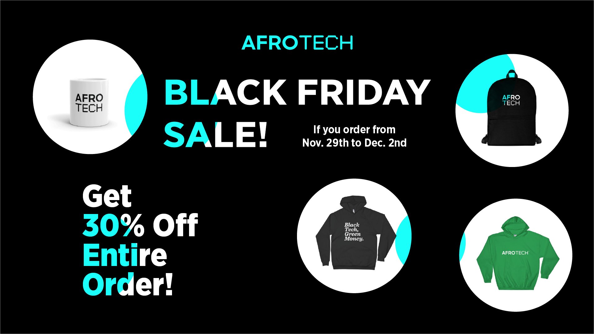 AfroTech on Twitter "Our BlackFriday Sale is now LIVE! 🚨🚨🚨 Head over