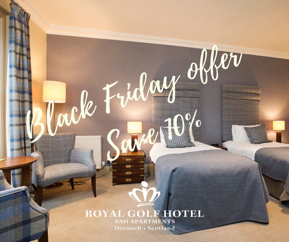 Winter Break Black Friday Offer

Save and extra 10% off our winter break offer when booked between Friday 29th Nov and Monday 2nd Dec

From just £179 for 2 nights bed &amp; breakfast for two persons and dinner on the first night

Book Now: buff.ly/2Y024fe
