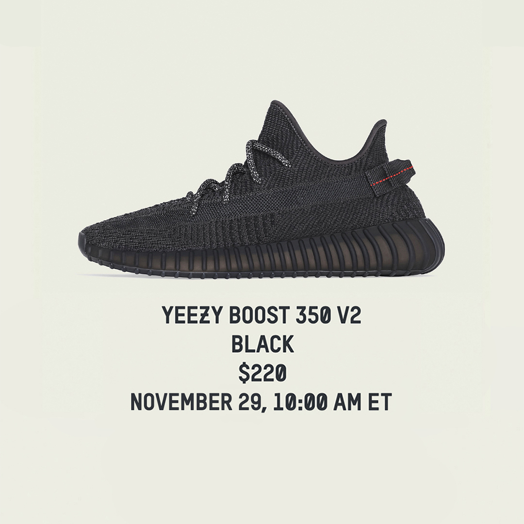 yeezy release 29th november 2019