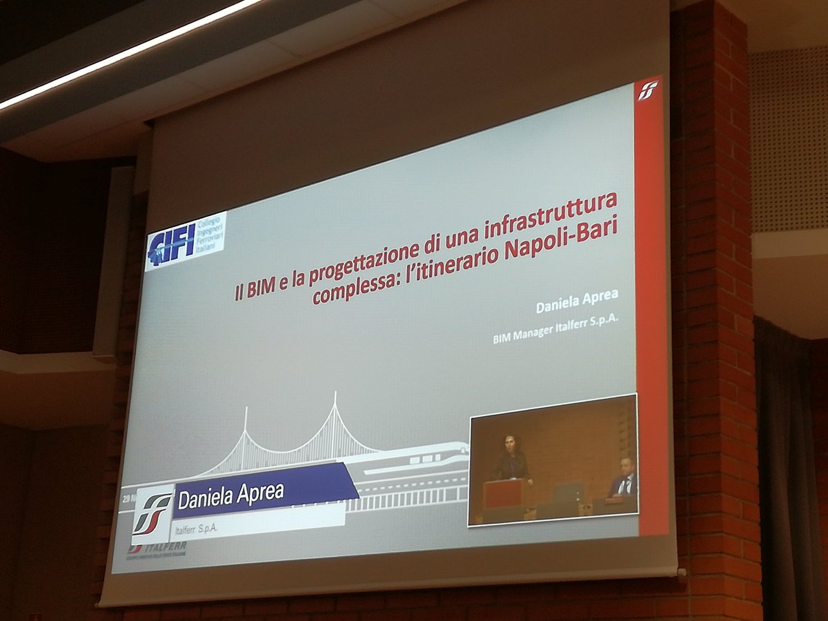 anna_moreno_res's tweet photo. Daniela Aprea, BIMmanager di Italferr, parla della progettazione della linea Napoli Bari in BIM alla conferenza in svolgimento preso #ACCAsoftware dove anche membri di #ibimi sono presenti https://t.co/uNhWvbRnKZ