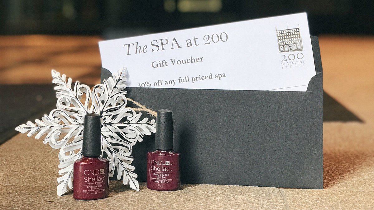 200SVS's tweet photo. It's Black Friday! We have an amazing 30% off all treatments, gift vouchers, and ELEMIS products at our Spa at 200 ✨ But hurry, these offers are only available exclusively from today until Monday!

#BlackFriday #Spa #GlasgowSpa https://t.co/iJ5QByOm3O