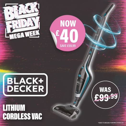 bmstores's tweet photo. You can save nearly £60 on this BLACK+DECKER cordless vac in our #BlackFridayMegaWeek😲!
It's a 2-in-1, with a removable handheld vacuum which is handy for those pesky crumbs! https://t.co/7ETgURHMTl
WHO needs a new vacuum?! https://t.co/eahTGJZpEz